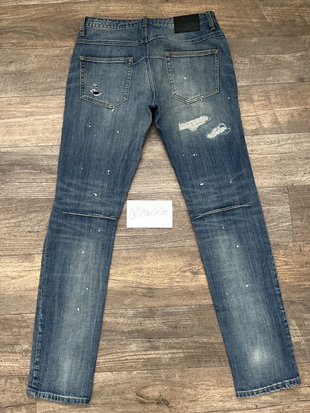 Number (N)ine Number (N)ine ripped denim Size US 32 / EU 48 - 2 Thumbnail