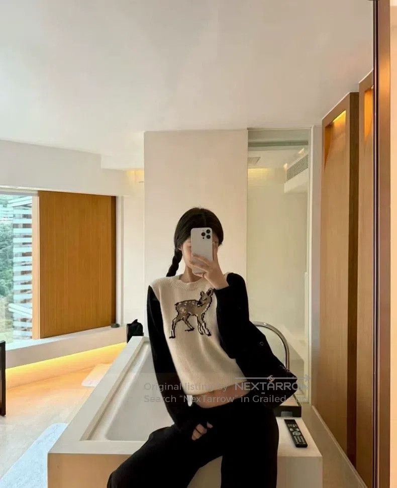 Chanel Chanel 25N popular deer jacquard sweater Size XS / US 0-2 / IT 36-38 - 7 Thumbnail