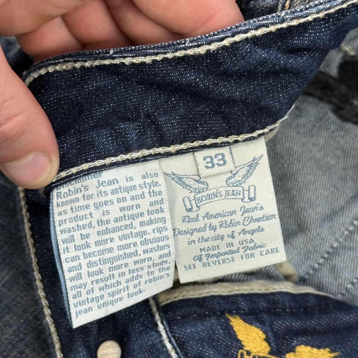 Robins Jeans Robin's Denim Jeans Union Jack Y2K Blue Men’s Size 33 Size US 33 - 12 Thumbnail