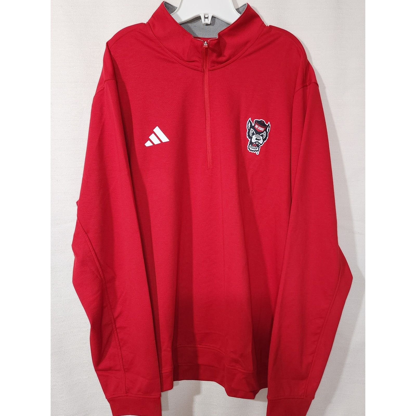 Adidas Adidas elevated 1/4 zip NC State men 2XL Size US XXL / EU 58 / 5 - 1 Thumbnail