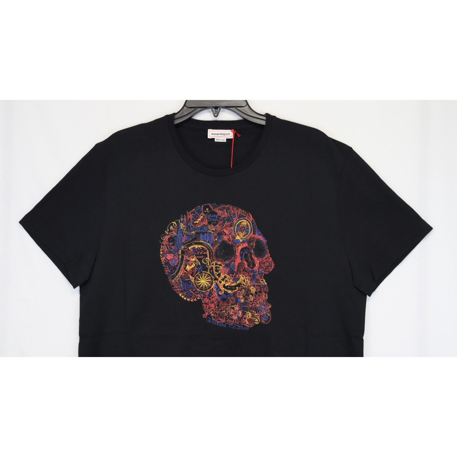 Alexander McQueen o1rshd1 T-Shirt in Black Size US L / EU 52-54 / 3 - 4 Thumbnail