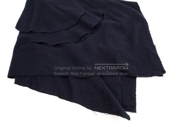 Comme des Garcons Comme Des Garcons size F Navy Vintage Design Skirt Size 23" - 5 Thumbnail