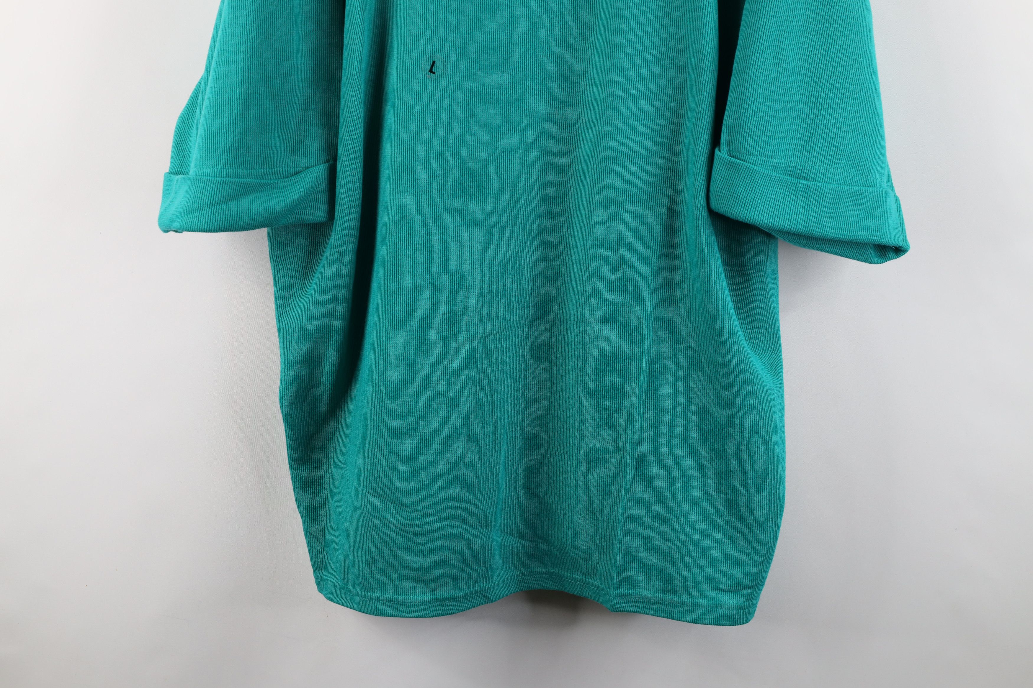 Express × Vintage Deadstock Vintage 90s Express Thermal Ribbed Knit T-Shirt Size L / US 10 / IT 46 - 3 Thumbnail