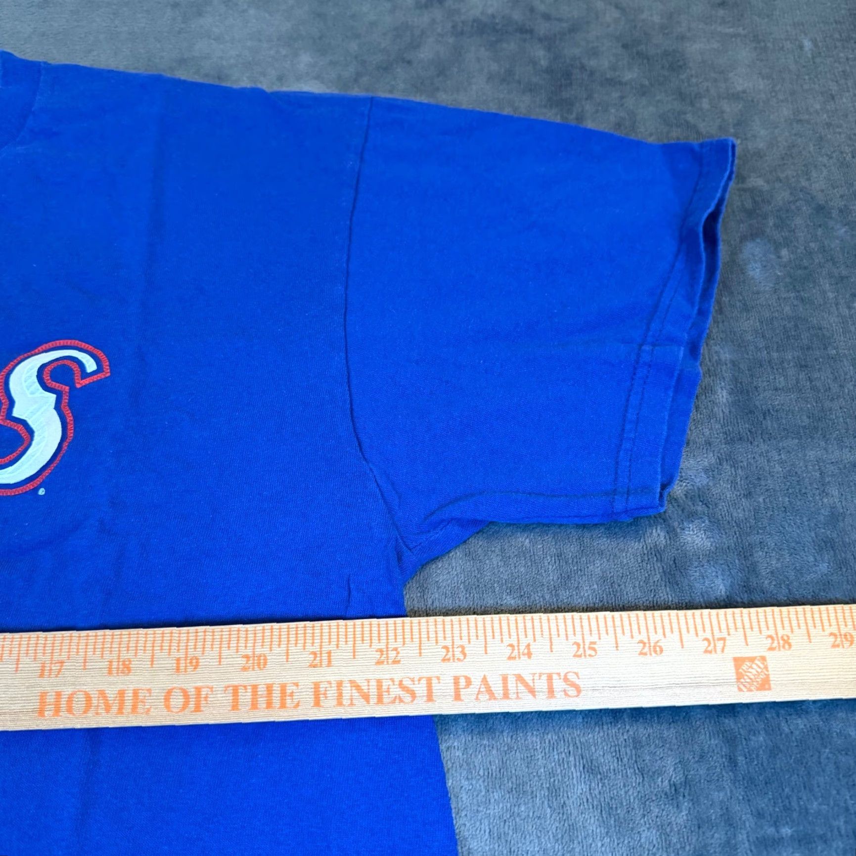 MLB Majestic Texas Rangers Elvis Andrus 1 Blue MLB T-Shirt Mens XL Crew Neck Short Sleeve Graphic Tee All Seasons Sports Mens XL Blue Cotton T-Shirt Size US XL / EU 56 / 4 - 6 Thumbnail