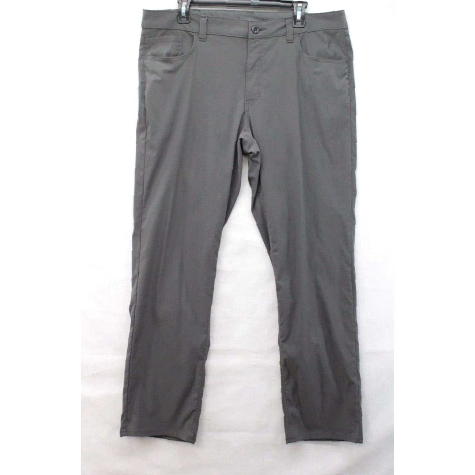 Eddie Bauer Eddie Bauer Pants Men’s 38x30 Gray Nylon Spandex Hiking Outdoor Straight Leg Chino 5-Pocket Regular Mens Size US 38 / EU 54 - 2 Thumbnail