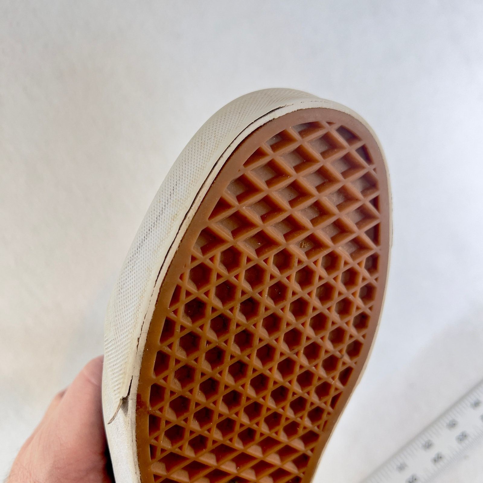 Vans Van's Off The Wall Sneakers Midrise Suede w/ Leather Trim Size US 6 / EU 39 - 4 Thumbnail