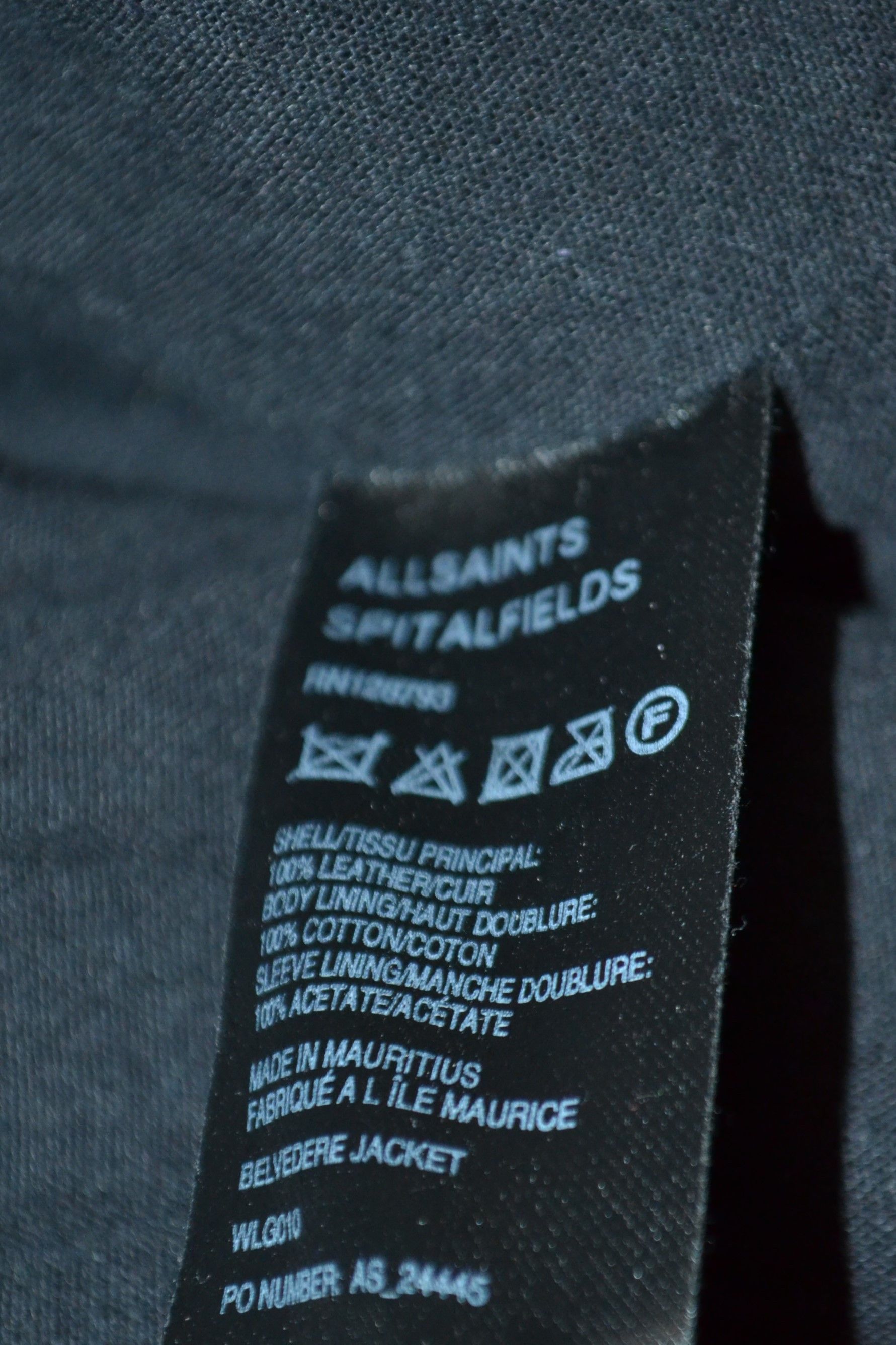 Allsaints All Saints Belvedere Leather Biker Jacket 8 US Size M / US 6-8 / IT 42-44 - 11 Thumbnail