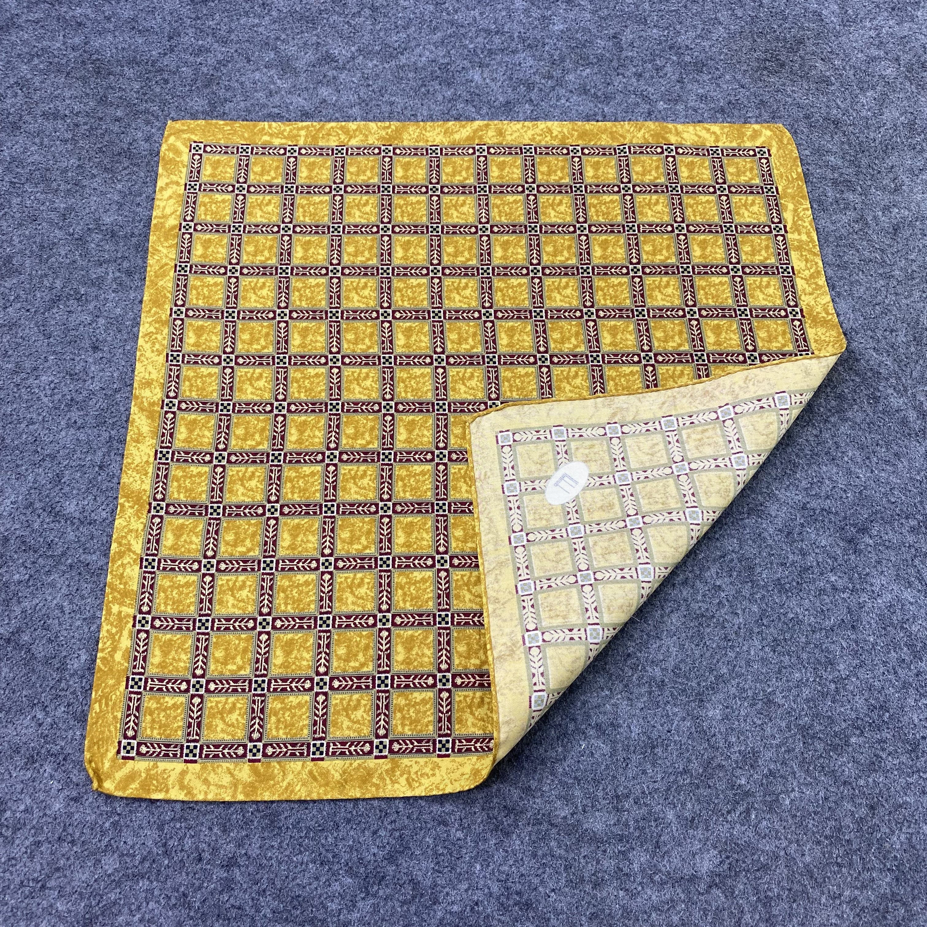 Alfred Dunhill Dunhill Handkerchief Neckerchief Bandana-B2063 Size ONE SIZE - 5 Thumbnail