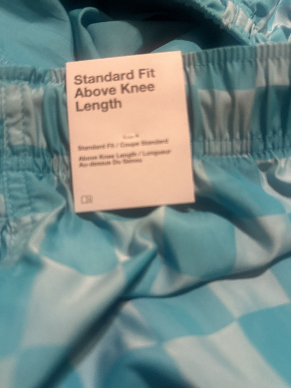Nike Nike Men's Checkers Club Flow Short, Woven Bright Blue, Size US 32 / EU 48 - 7 Thumbnail