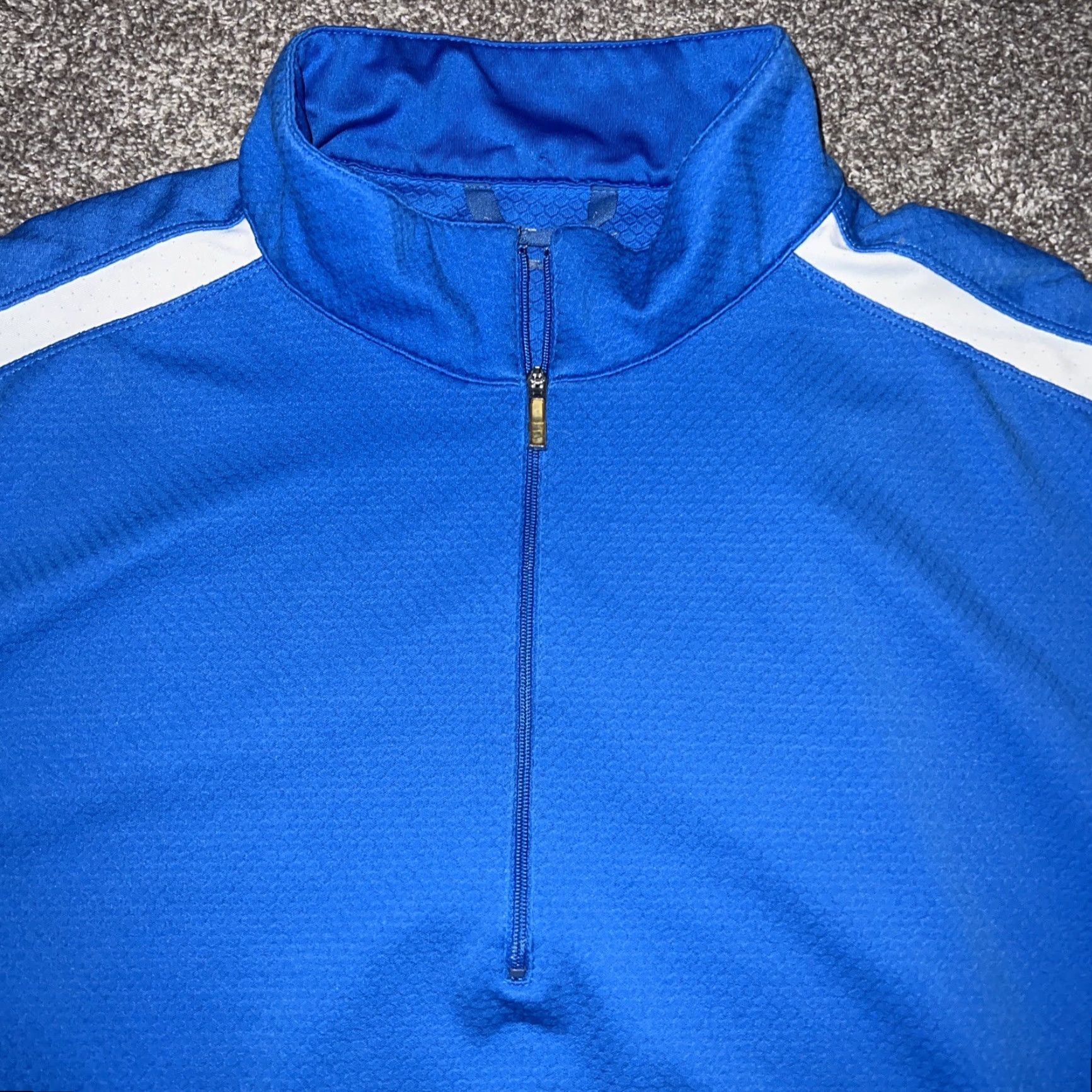 Nike Nike Golf Blue Half Zip Pullover Mens L Size Blue Half Zip Pullover Nike Golf Mens L Blue Size US L / EU 52-54 / 3 - 2 Thumbnail
