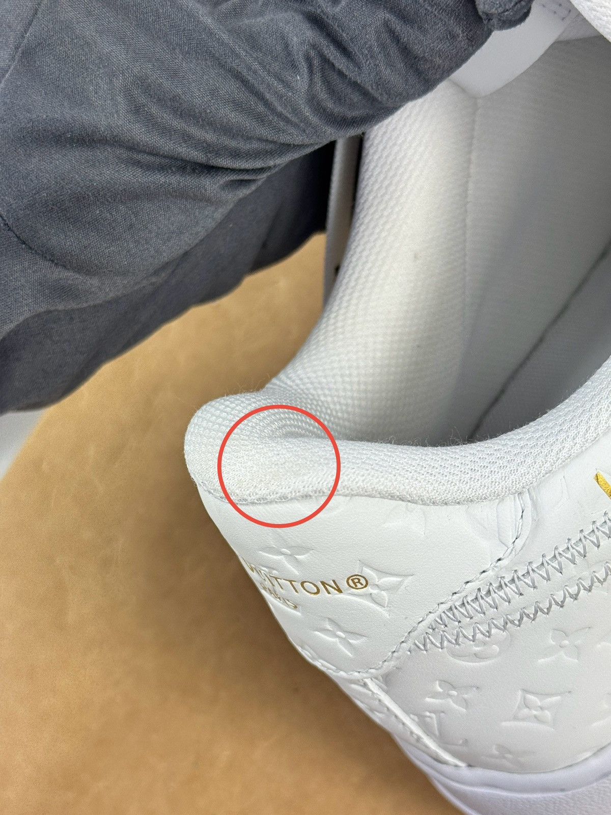 Louis Vuitton VIRGIL ABLOH LOUIS VUITTON X AIR FORCE 1 SNEAKERS Size US 8.5 / EU 41-42 - 11 Thumbnail