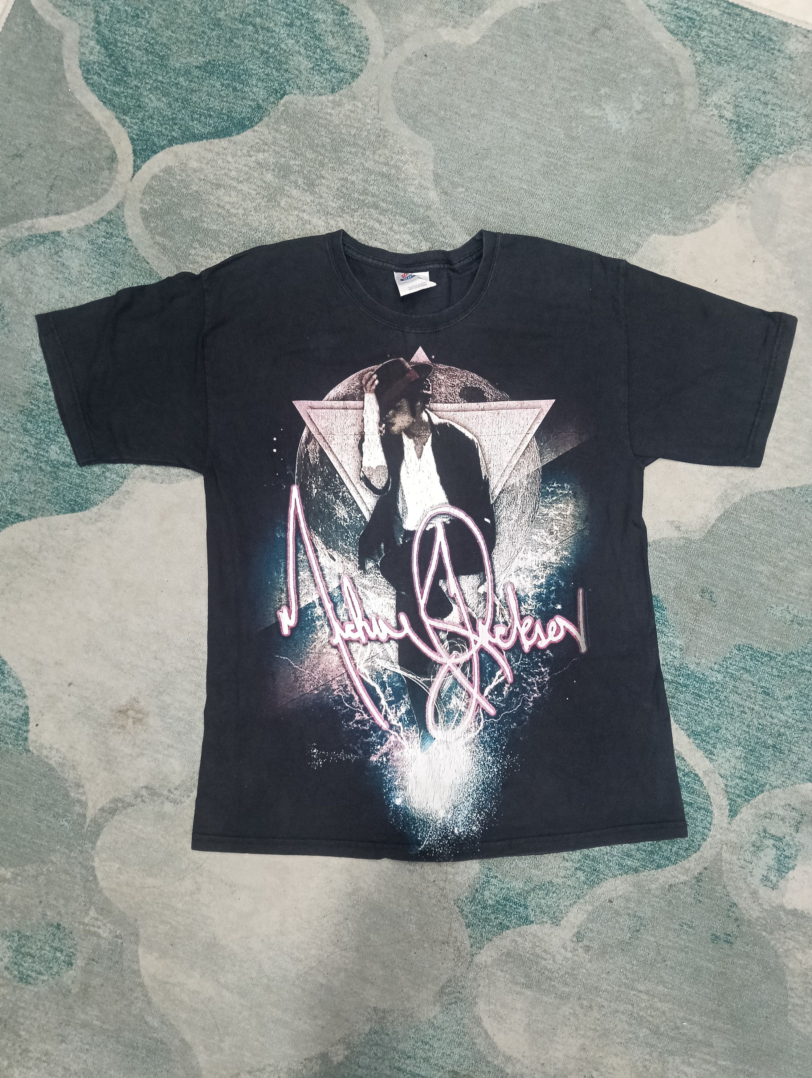 Michael Jackson × Vintage Vintage Y2K Micheal Jackson Tee Like Glow In The Dark Size US M / EU 48-50 / 2 - 2 Thumbnail