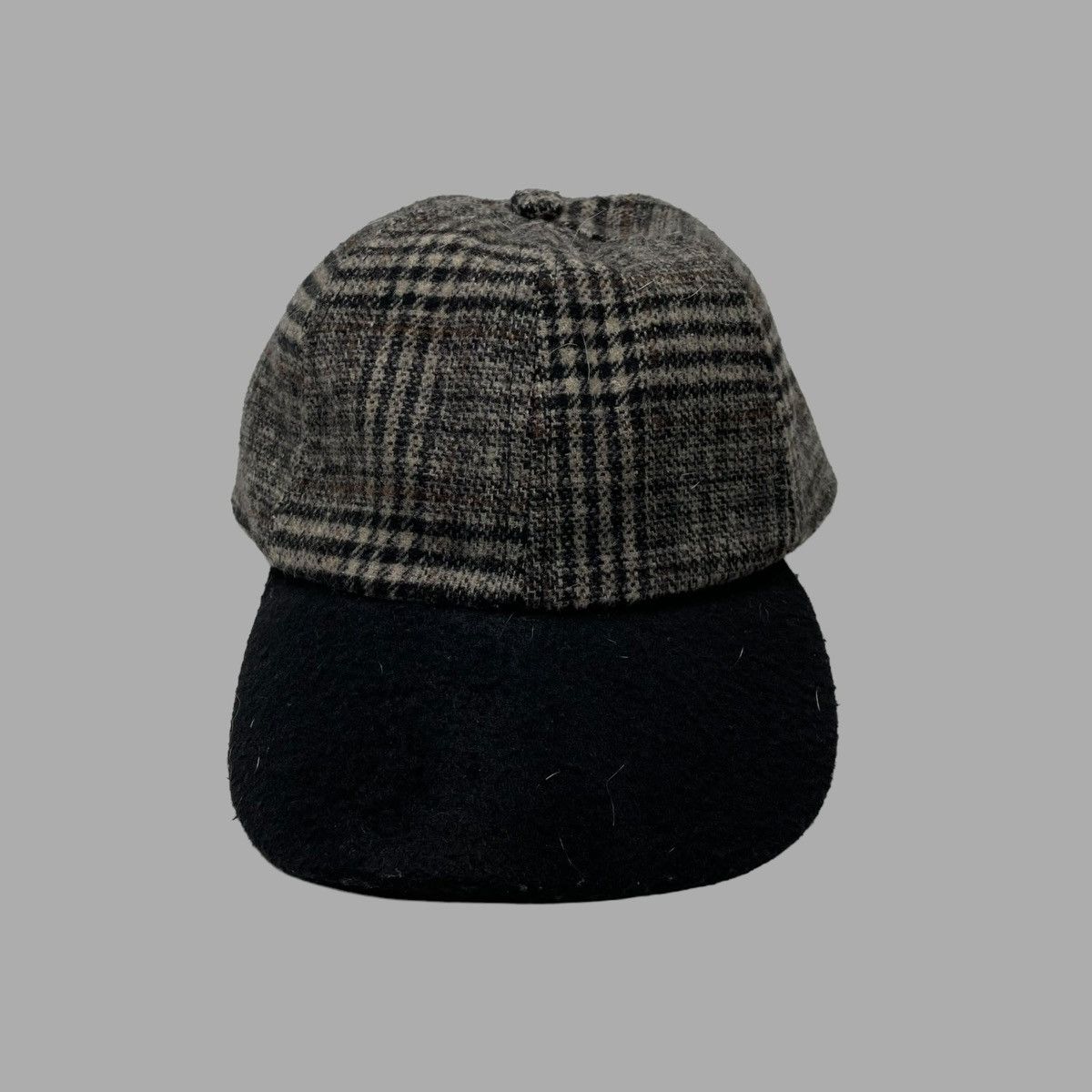 Vintage Vintage 1990s wool plaid hat Size ONE SIZE - 2 Thumbnail