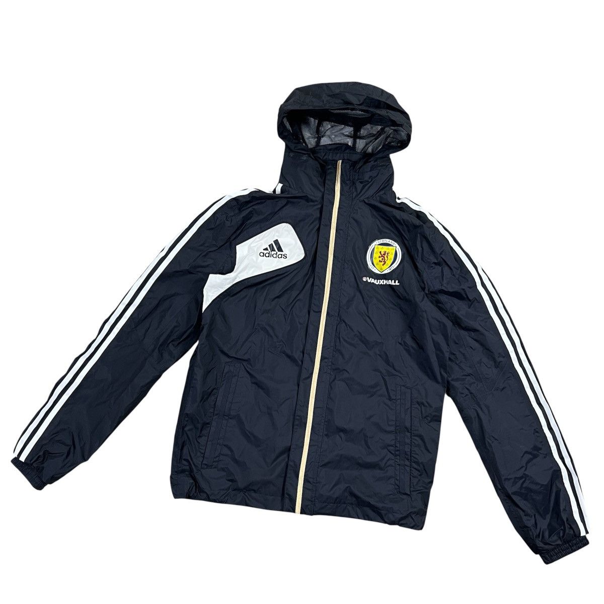 Adidas Adidas Scotland 2011-12 Hooded Rain Jacket Size S Men’s Size US S / EU 44-46 / 1 - 1 Thumbnail