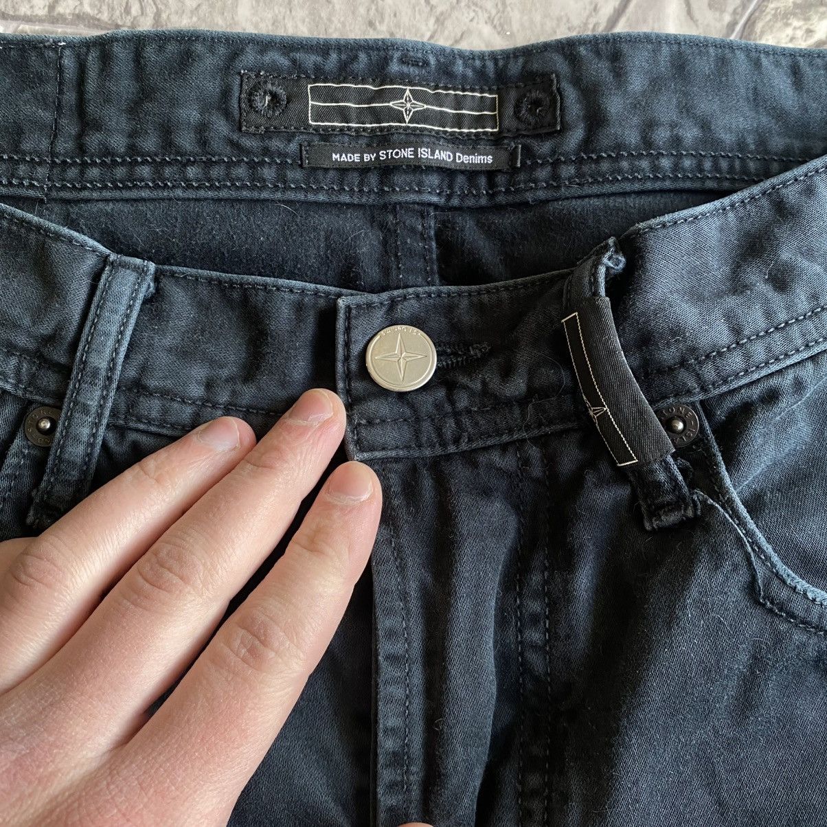Stone Island Rare S.I. Denims Vintage Stone Island Jeans Denim Pants Size US 32 / EU 48 - 12 Thumbnail