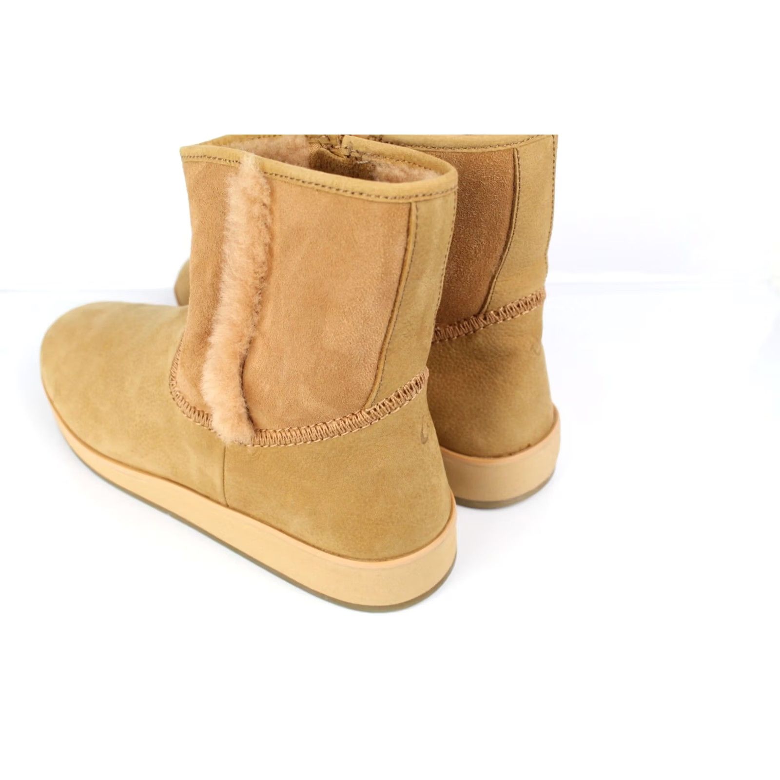 Olukai OluKai Women's Pa'ina Hulu Boots Size 9.5 Waterproof Leather Lined Tan Boots Size US 10 / IT 40 - 4 Thumbnail