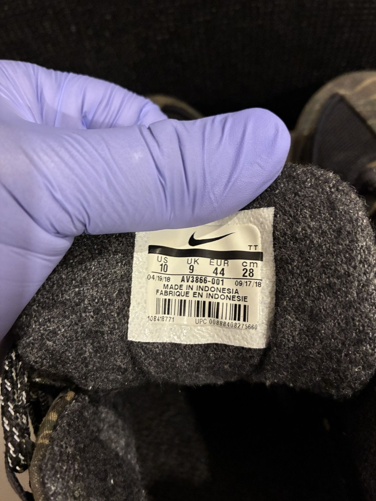 Nike Nike X carhartt air max Size US 10 / EU 43 - 4 Thumbnail
