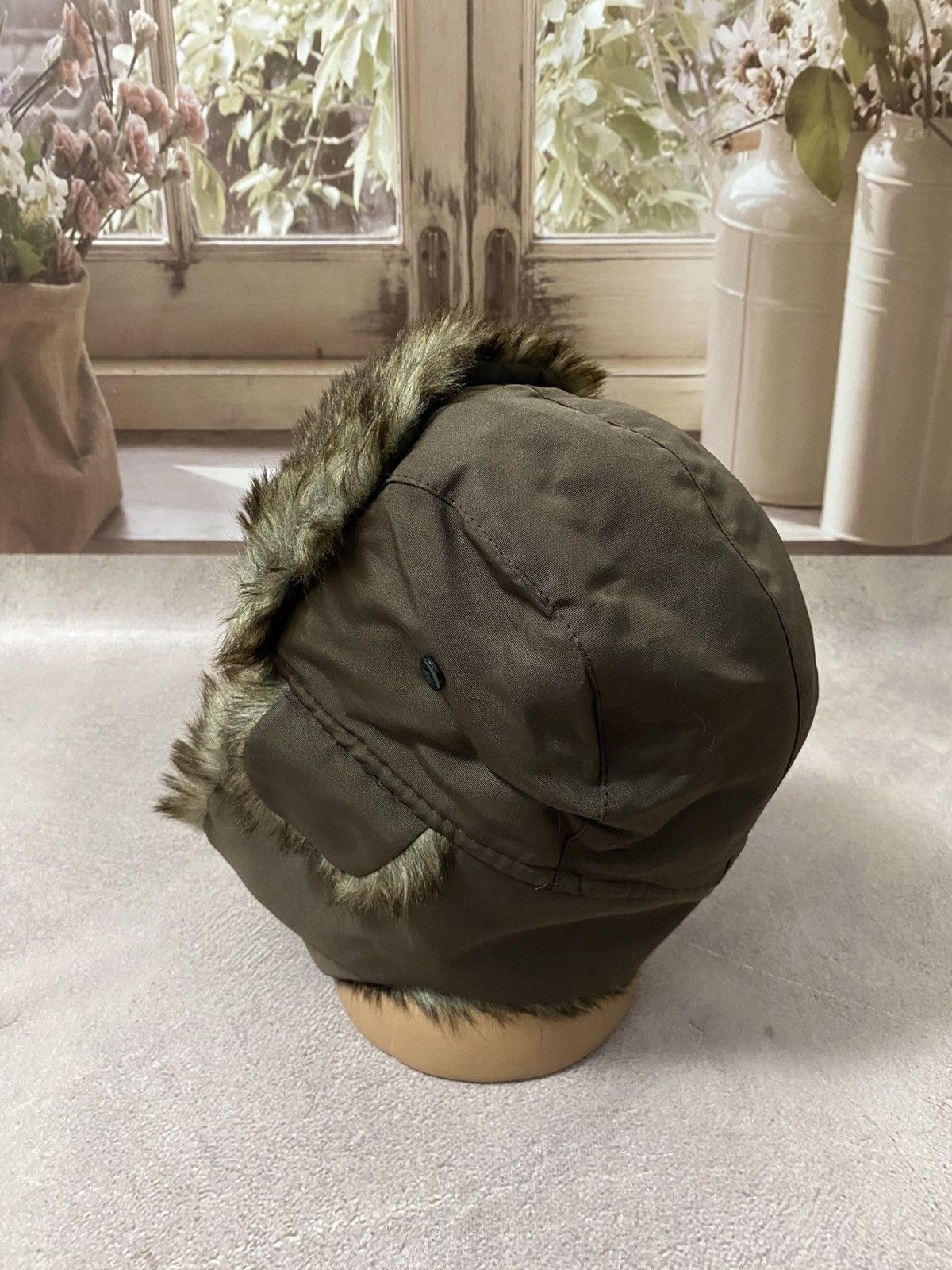 Vintage Ushanka Kanye West style Fur LGG style hat Size ONE SIZE - 2 Thumbnail