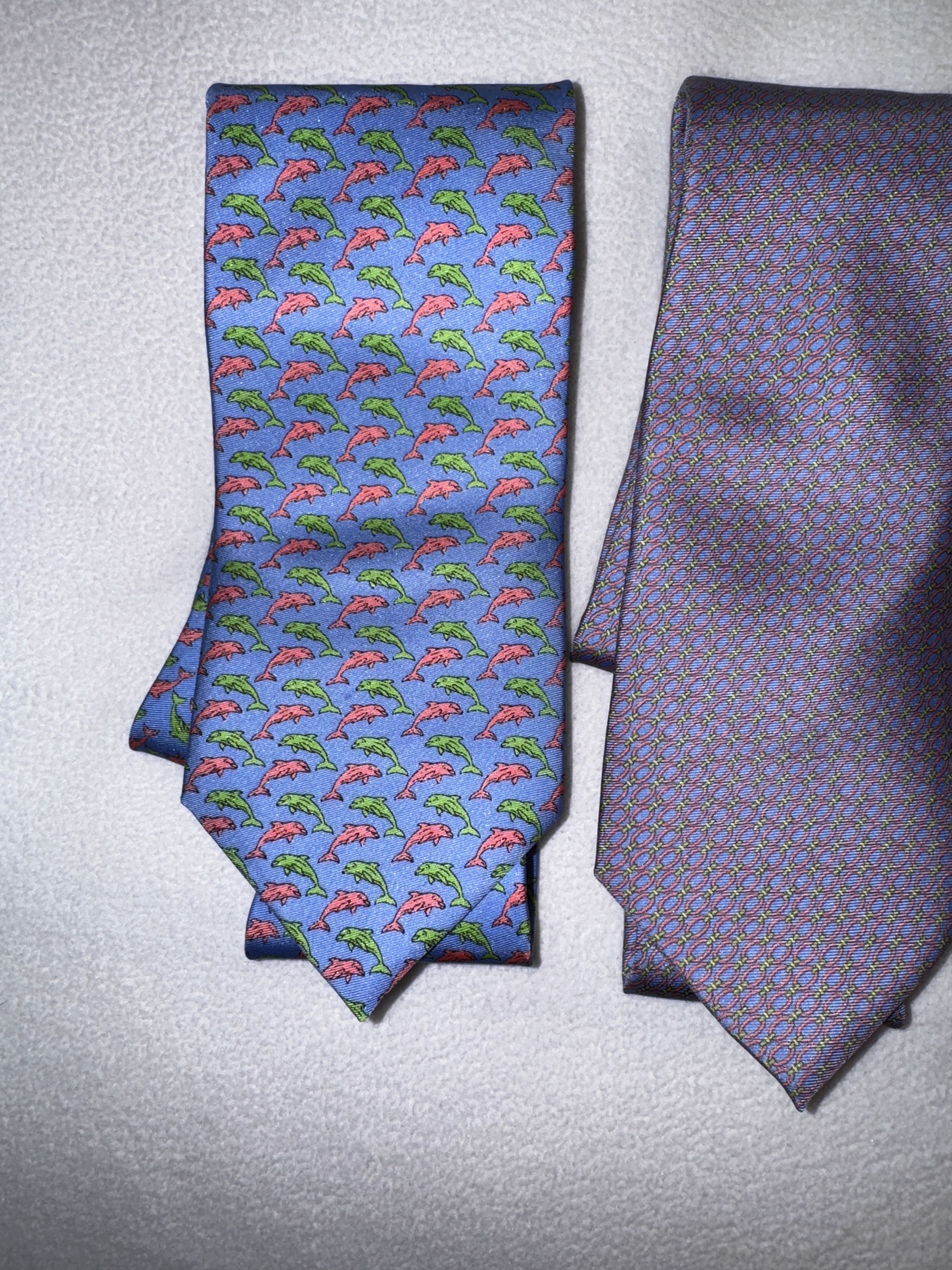 Other Lot 5 Peter Blair Ties Silk: Jellyfish Dolphins Circles Size ONE SIZE - 3 Thumbnail