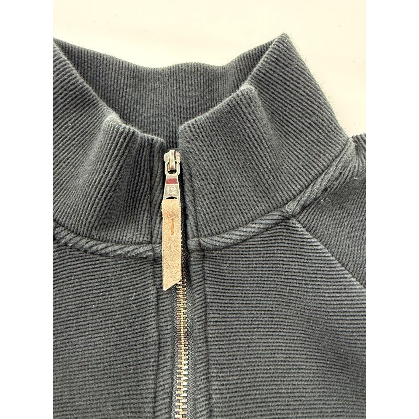 Banana Republic Banana Republic Sweatshirt Mens M Black Full Zip Fleece Mock Neck Pockets Size US M / EU 48-50 / 2 - 4 Thumbnail