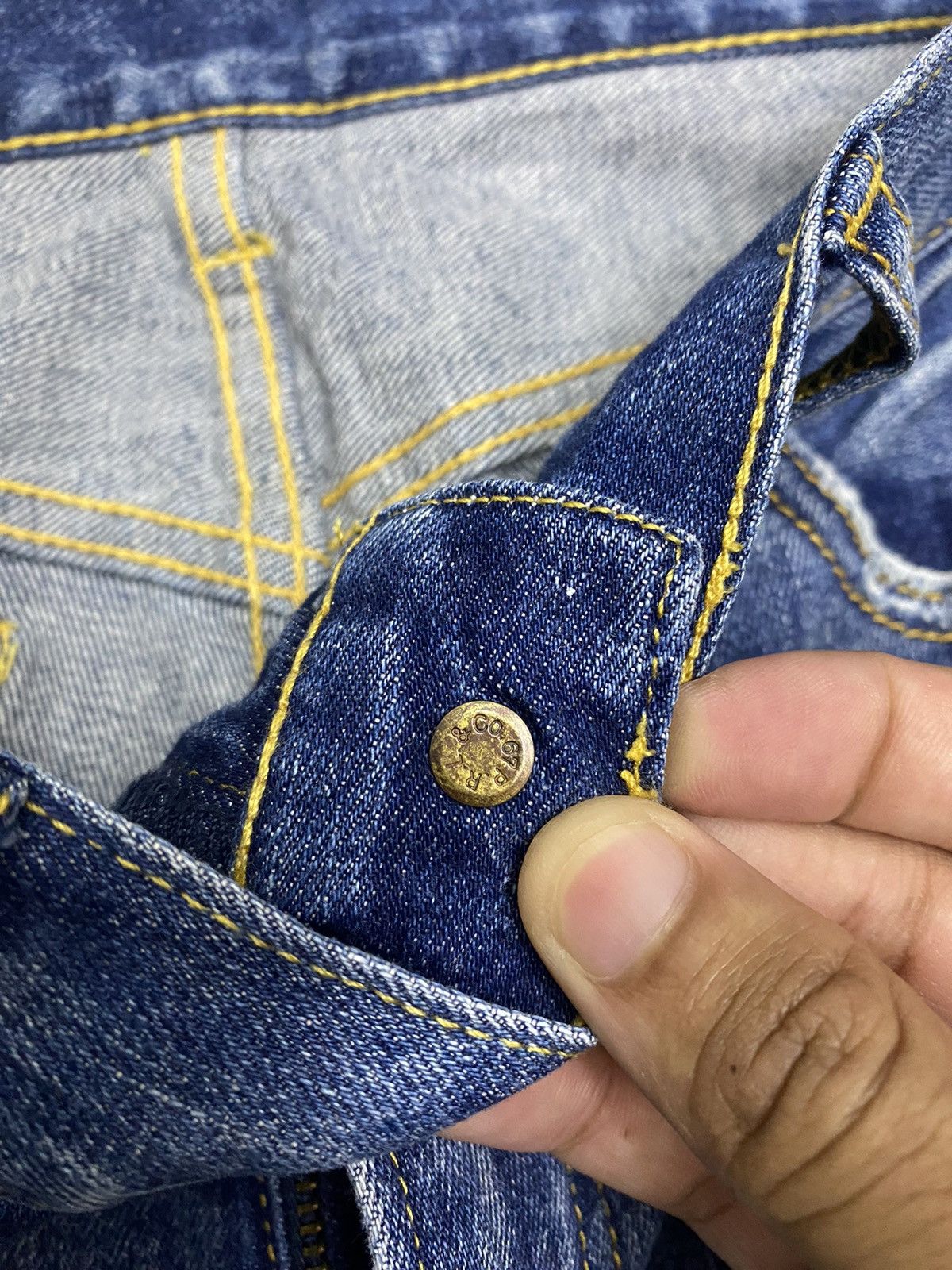 Polo Ralph Lauren POLO RALPH LAUREN DISTRESSED SLIM FIT DENIM JEANS Size US 28 / EU 44 - 11 Thumbnail