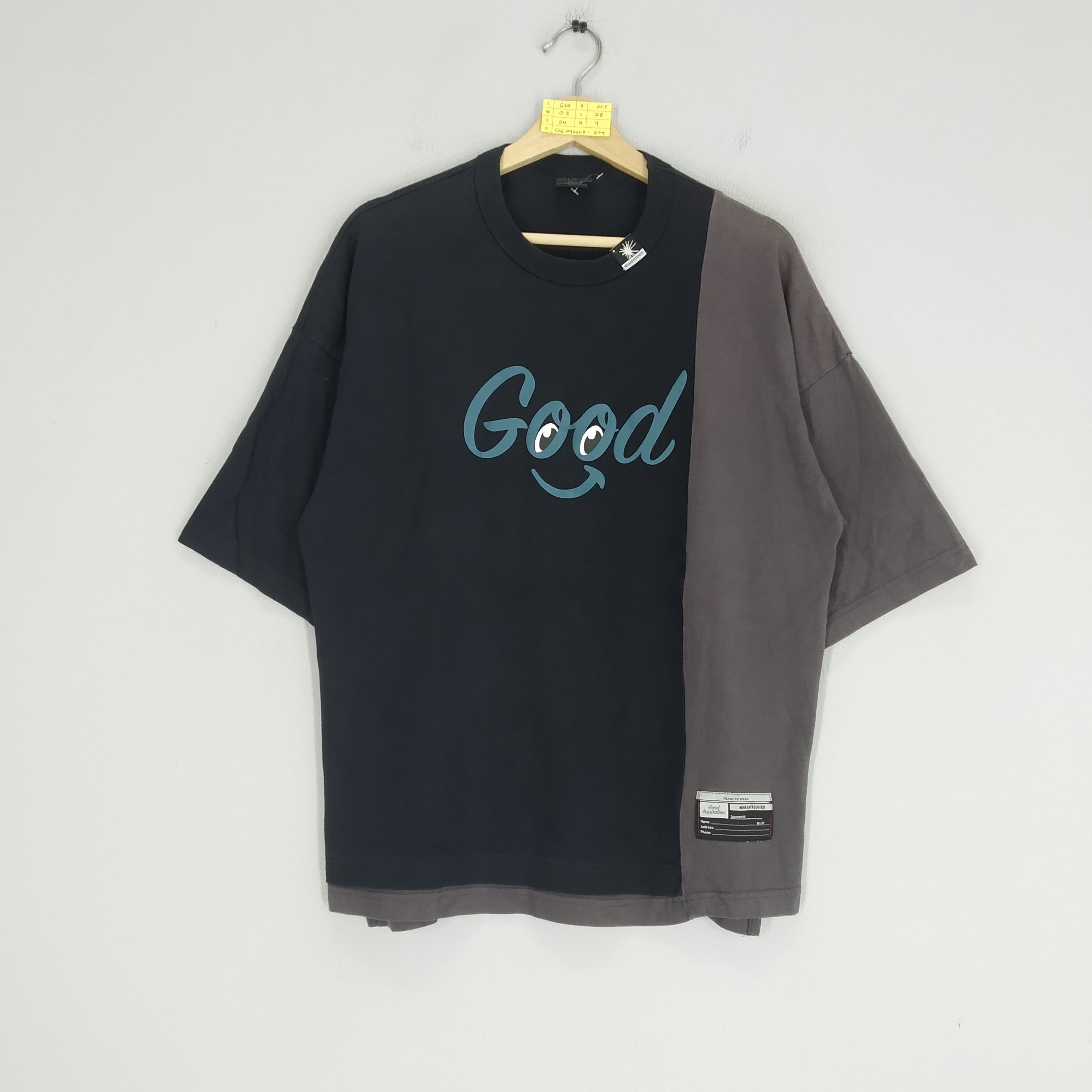 Japanese Brand OG Miharayasuhiro Good Inspiration Smiley Japanese Brand Tee Size US L / EU 52-54 / 3 - 1 Thumbnail