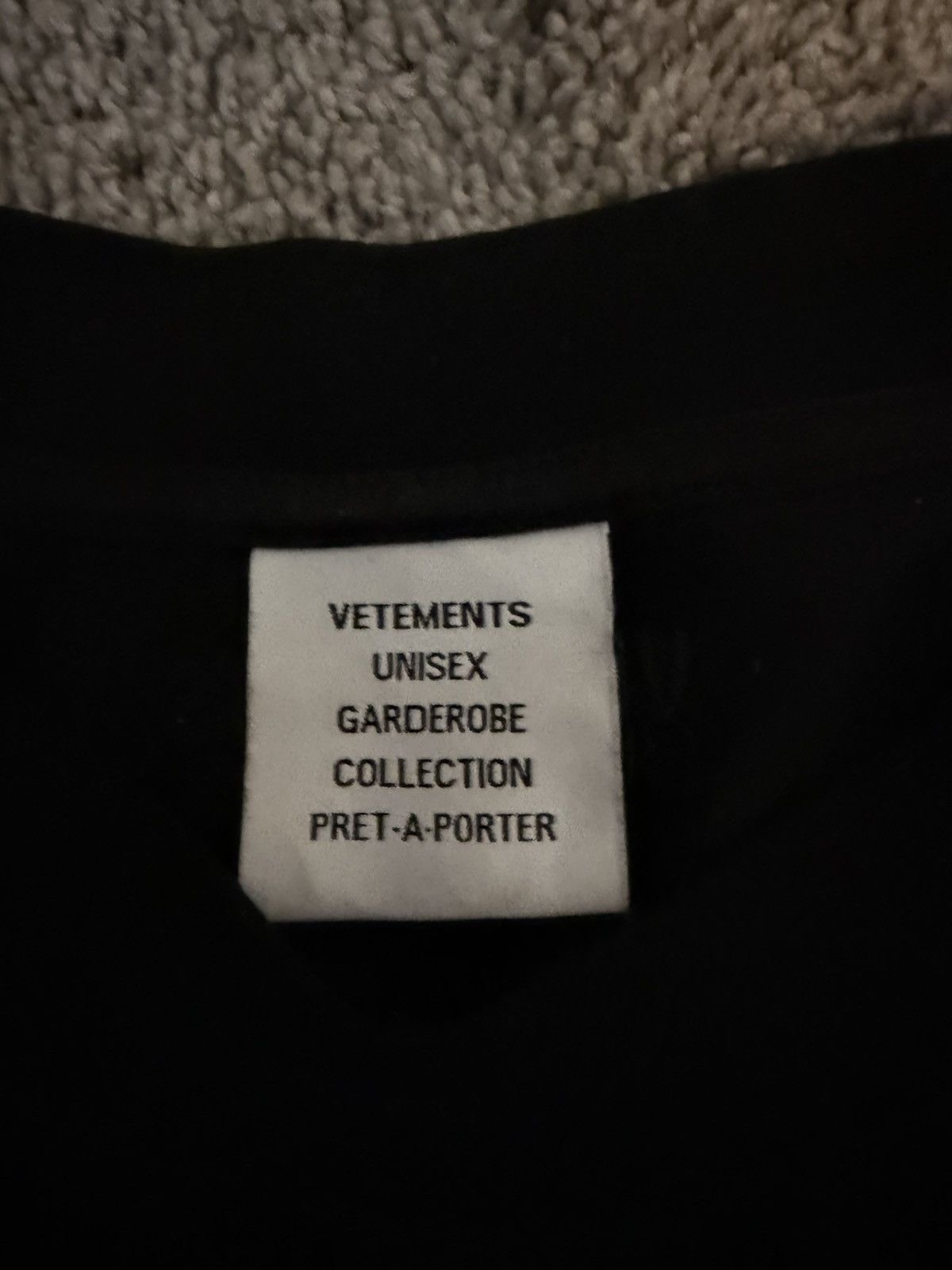 Vetements Vetements Crystal Rhinestone Logo T-Shirt Size US S / EU 44-46 / 1 - 4 Thumbnail