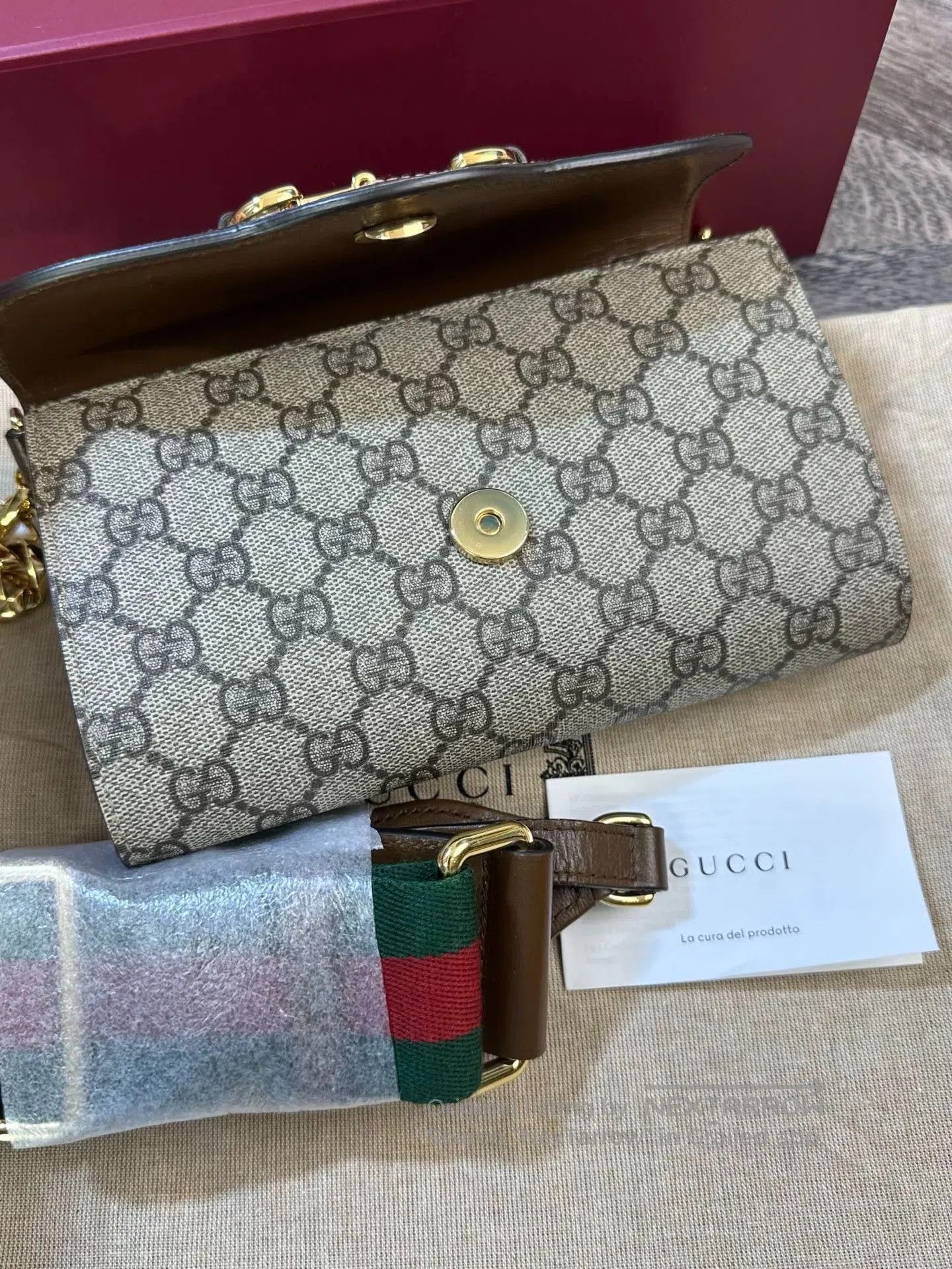 Gucci Gucci Monogram 1955 Double Strap. Size ONE SIZE - 6 Thumbnail