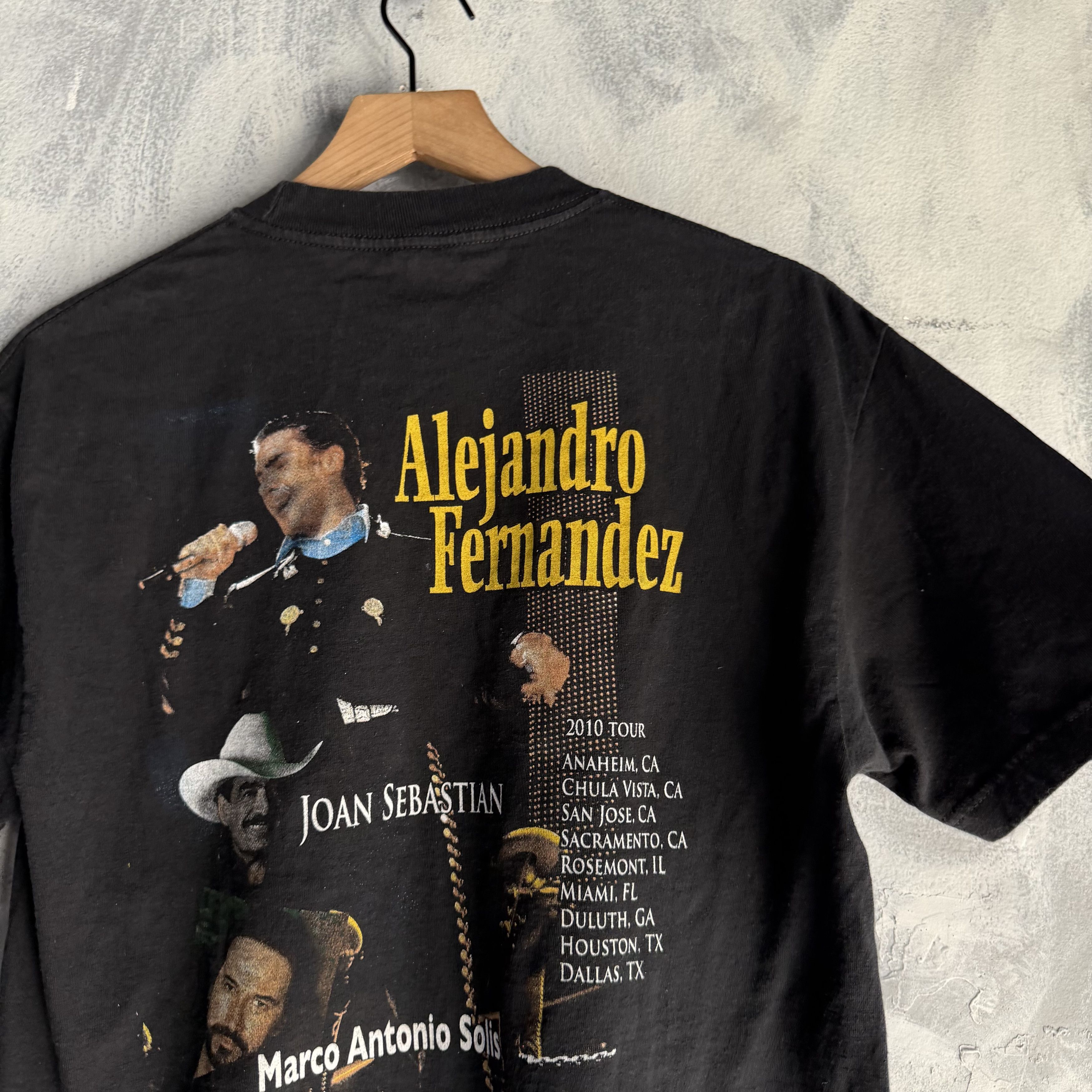 AAA Vtg Alejandro Fernandez T Shirt M Solis J Sebastian Size US M / EU 48-50 / 2 - 7 Thumbnail
