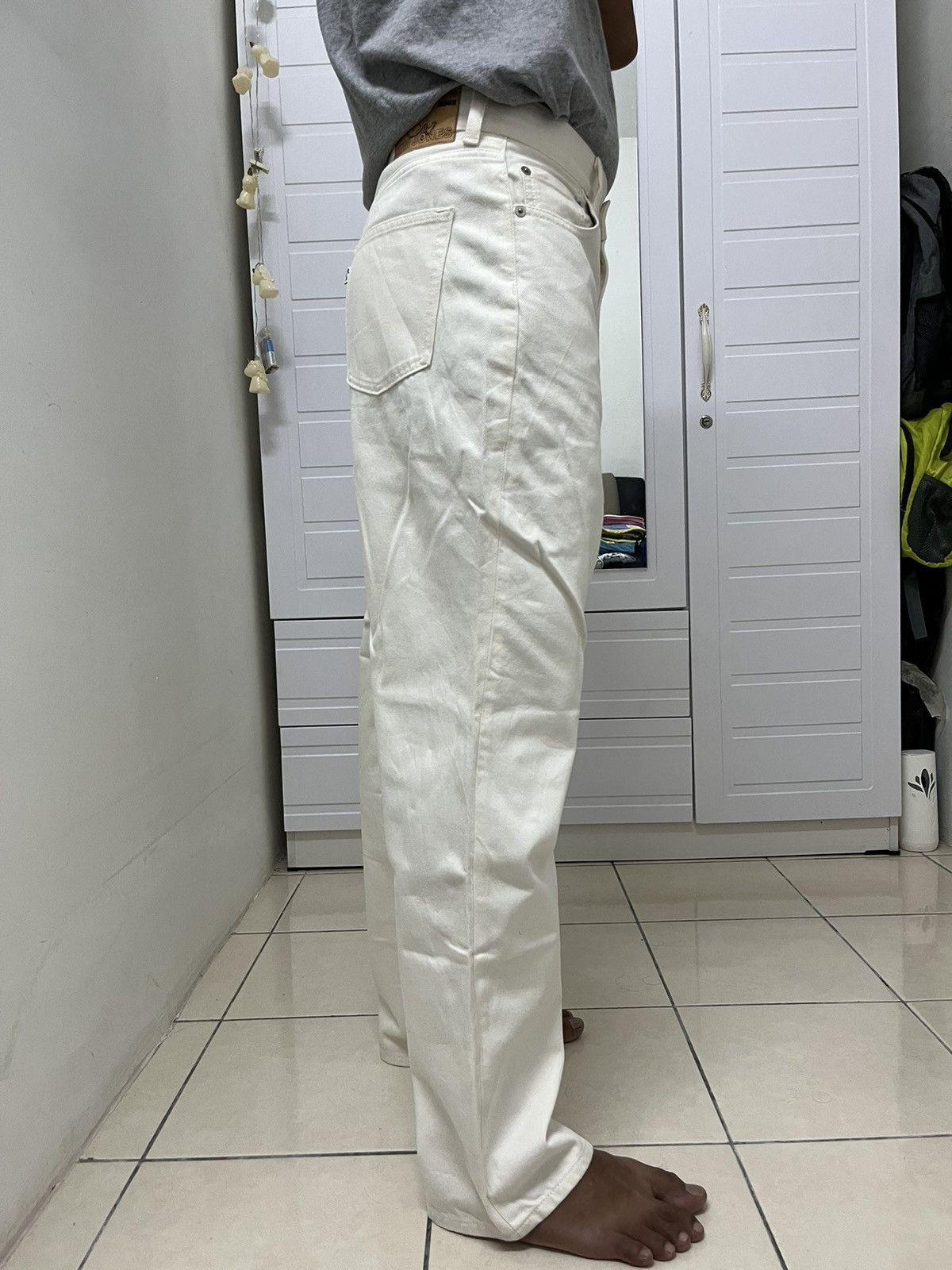 Kim Jones Kim Jones SS18 White Denim Pants Size US 30 / EU 46 - 11 Thumbnail