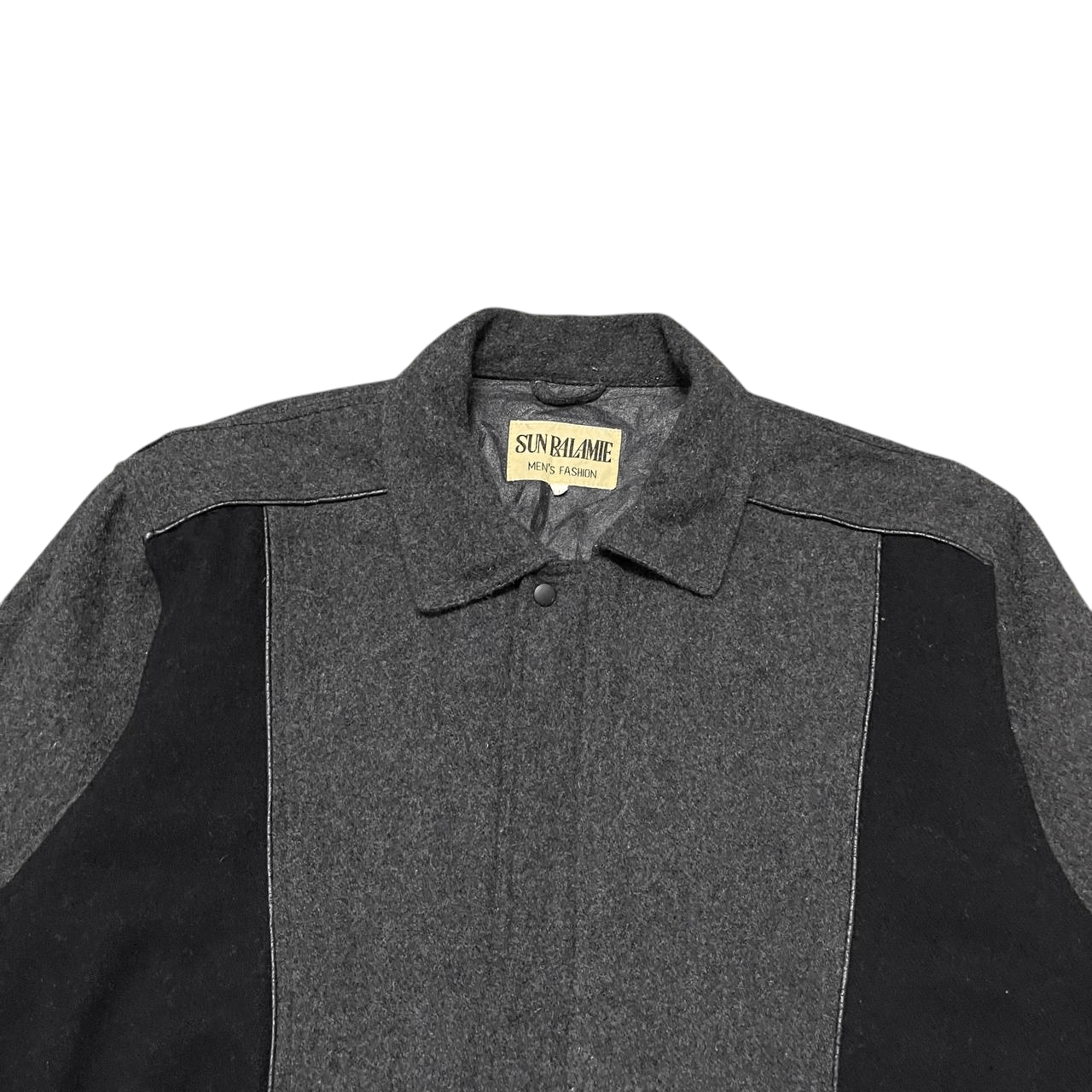 Issey Miyake Vintage Sun Ralamie Wool Bomber Jacket Issey Miyake Size US L / EU 52-54 / 3 - 2 Thumbnail