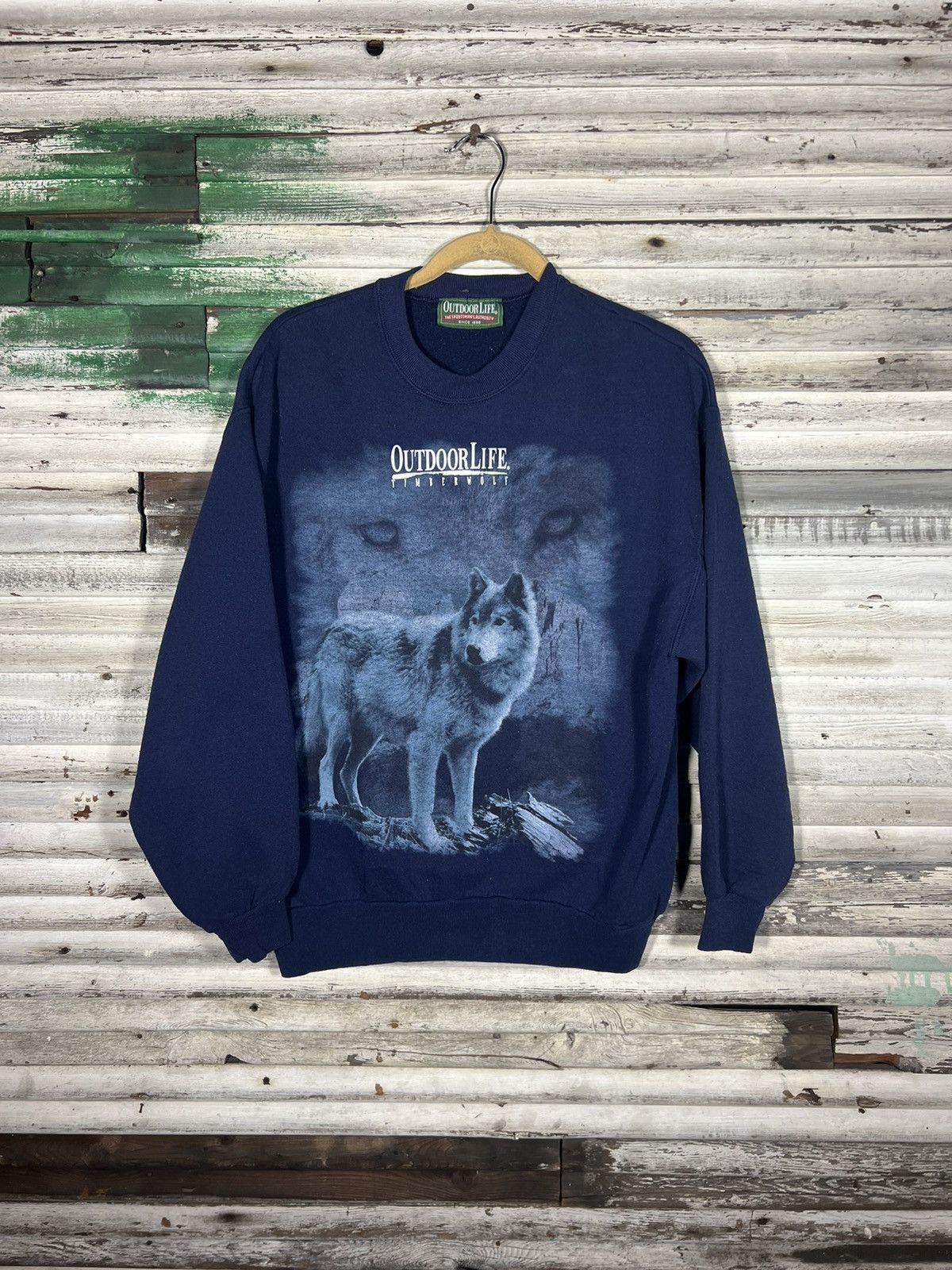 Vintage Vintage Timberwolf Sweatshirt Size US L / EU 52-54 / 3 - 1 Thumbnail