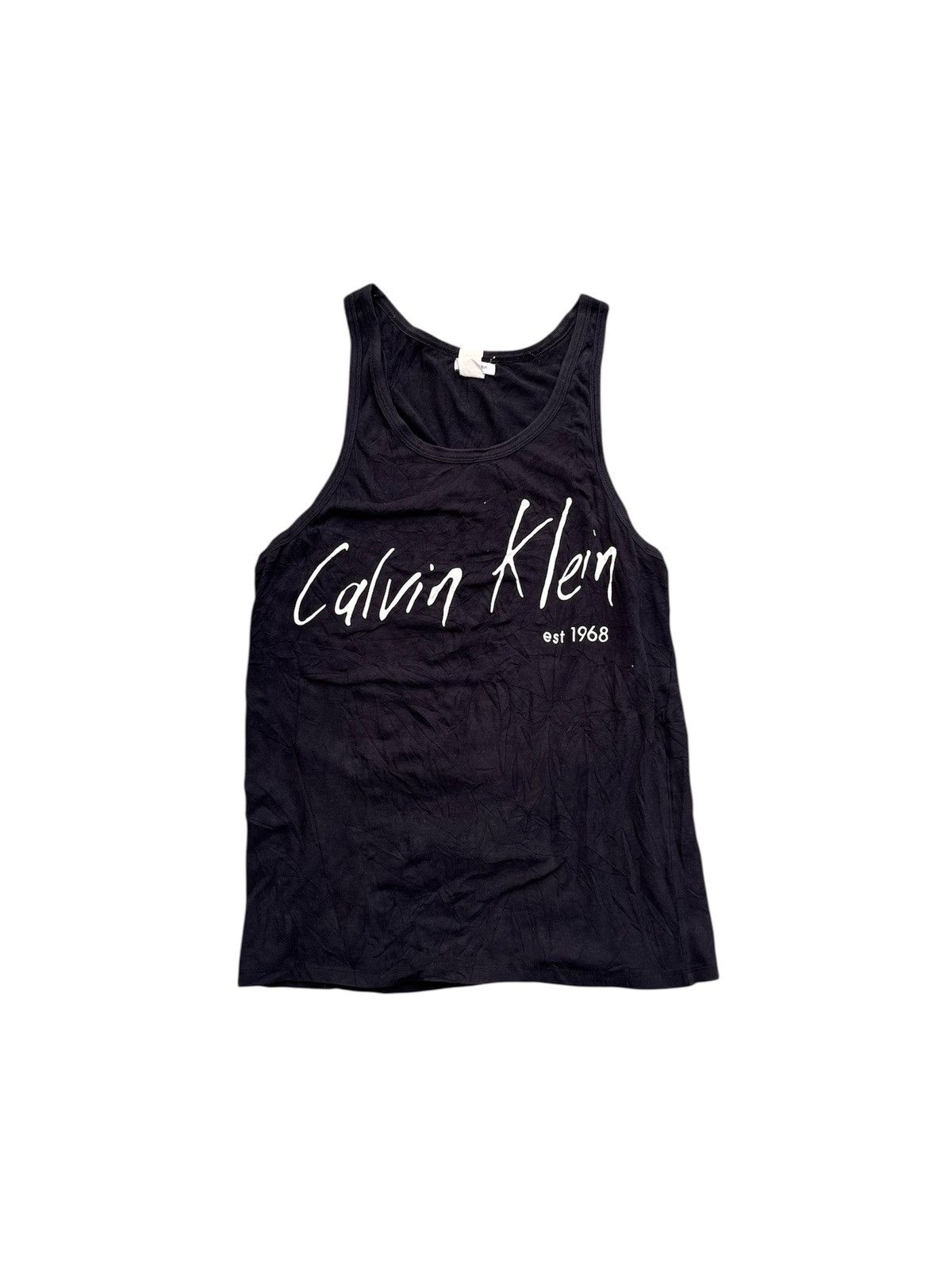Calvin Klein × Calvin Klein 205W39NYC CALVIN KLEIN BLACK SWIMWEAR TANKTOP Size US S / EU 44-46 / 1 - 1 Thumbnail