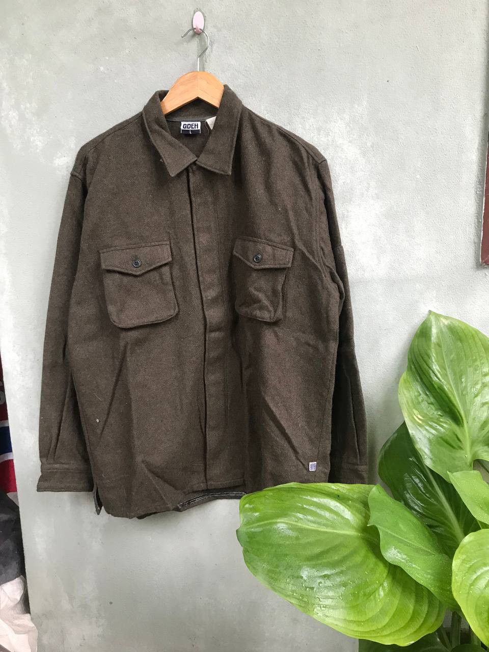 GDEH 1999 Wool army Full zipper