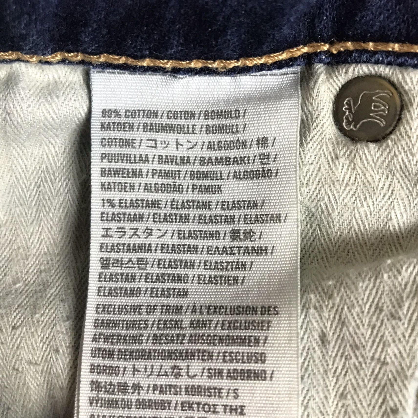Abercrombie & Fitch VINTAGE Abercrombie & Fitch Jeans Womens Sz 0 The A&F Super Skinny Dark Wash W25 Size 25" / US 0 / IT 36 - 5 Thumbnail