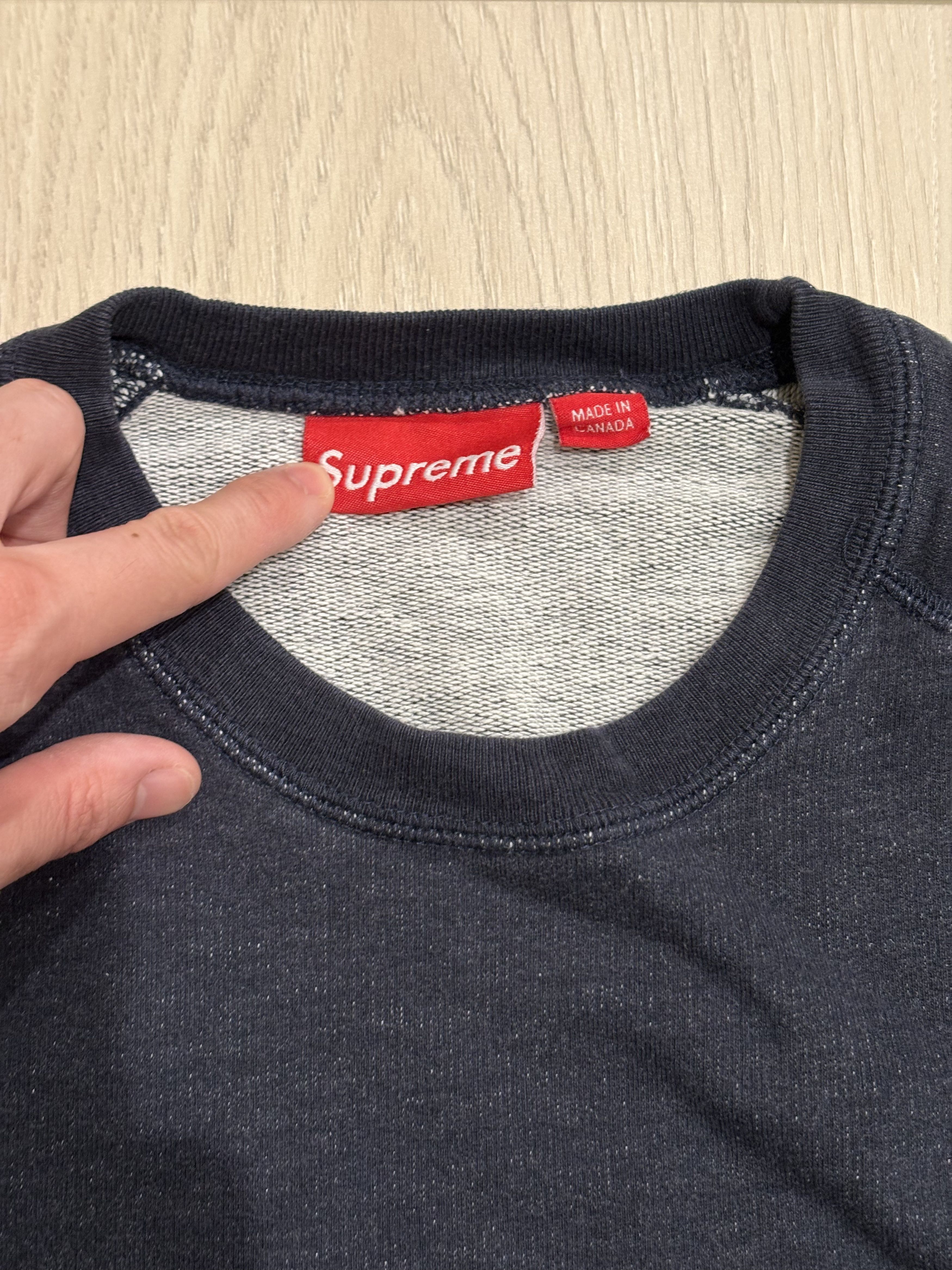 Supreme Heathered Crewneck SS 2013 Size US M / EU 48-50 / 2 - 3 Thumbnail
