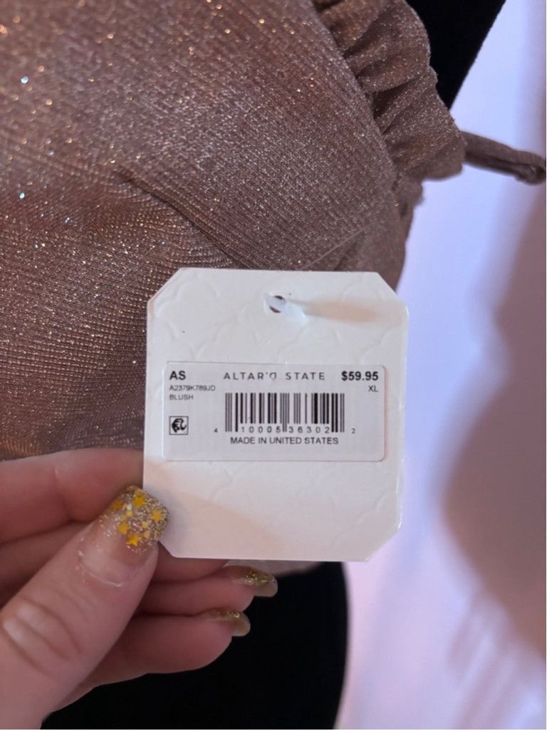 Other Women's Altar'd State Top XL Gold Size XL / US 12-14 / IT 48-50 - 2 Thumbnail
