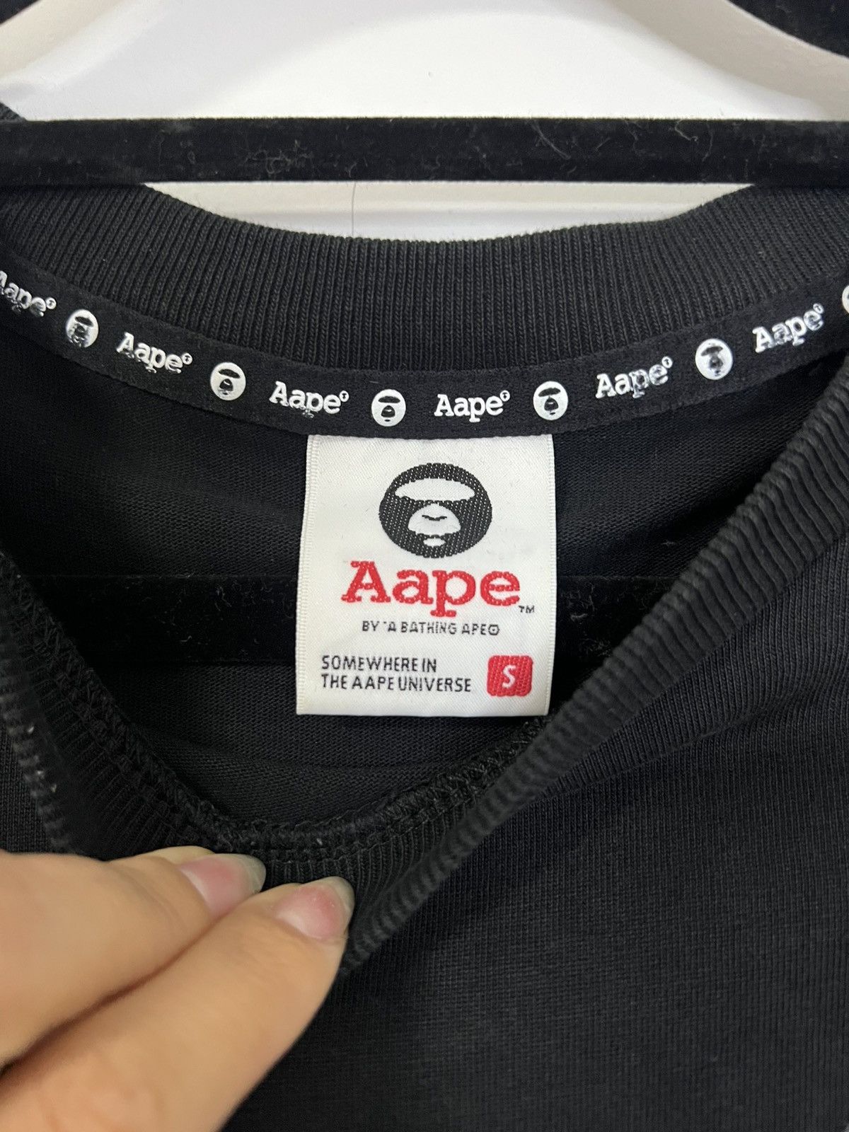 Aape Aape bu a bathing ape t-shirt black s Size US S / EU 44-46 / 1 - 2 Thumbnail