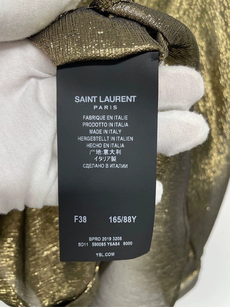Yves Saint Laurent YSL Golden Long Sleeve Shirt Size 38- Size US M / EU 48-50 / 2 - 3 Thumbnail