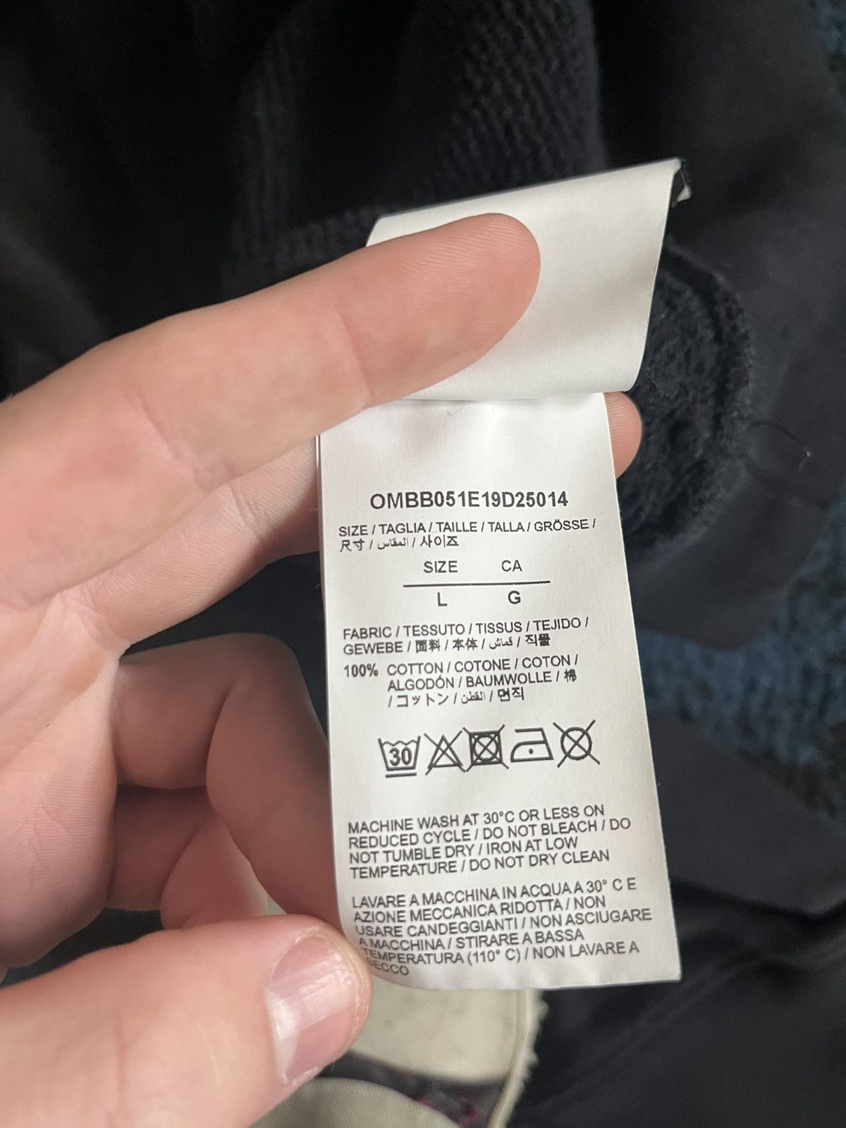 Off-White 2013 off white hoodie Size US L / EU 52-54 / 3 - 6 Thumbnail