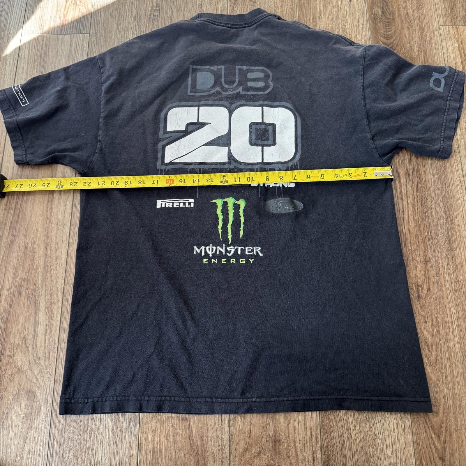 Other Monster Energy Dub Show 2010 Racing Cars Ford Firelli Shirt Size US XL / EU 56 / 4 - 7 Thumbnail