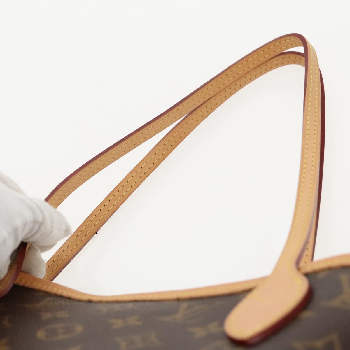 Louis Vuitton LOUIS VUITTON Monogram Neverfull MM Tote Bag M40156 Size ONE SIZE - 8 Thumbnail