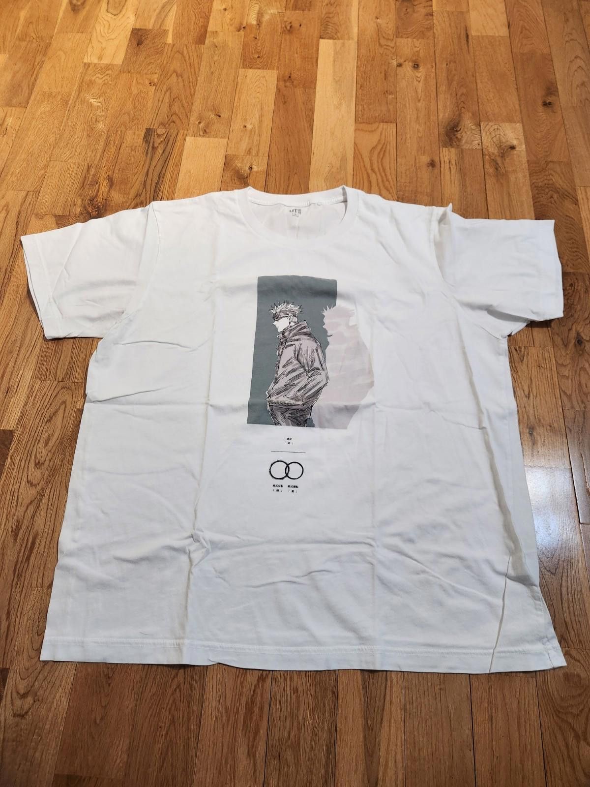 Uniqlo UNIQLO Jujutsu Kaisen UT Satoru Gojo T-shirt White Men's XL Size US XL / EU 56 / 4 - 1 Thumbnail