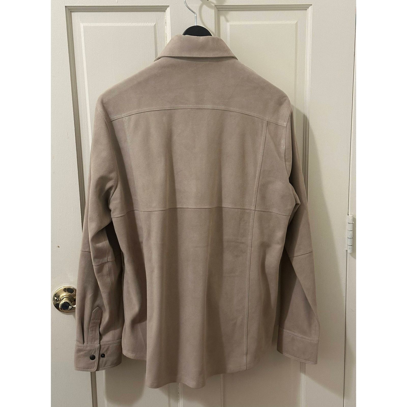 Corridor Corridor Suede Shirt Jacket Sand Medium Size US M / EU 48-50 / 2 - 2 Thumbnail