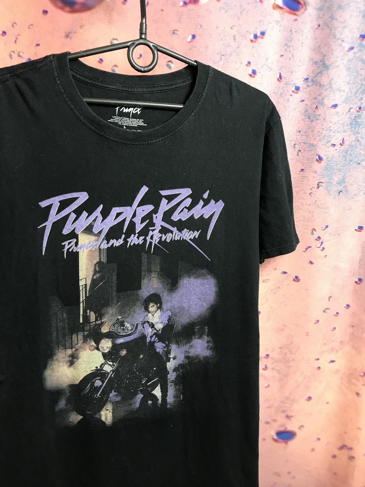 Band Tees × Vintage Vintage Prince Purple rain streetwear band tee Size US L / EU 52-54 / 3 - 1 Thumbnail