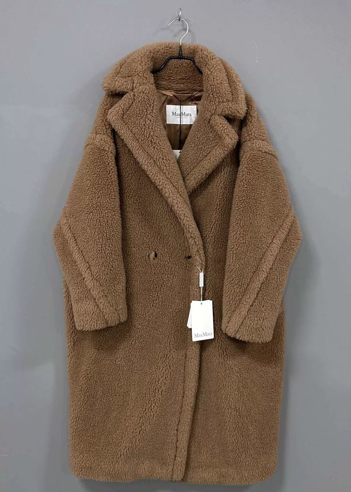 Max Mara MaxMara Teddy Long Camel Coat S Size S / US 4 / IT 40 - 1 Thumbnail