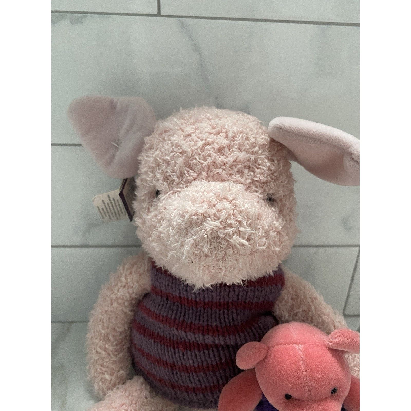 Disney Classic Piglet w/bear the Disney Store NWT Size ONE SIZE - 3 Thumbnail