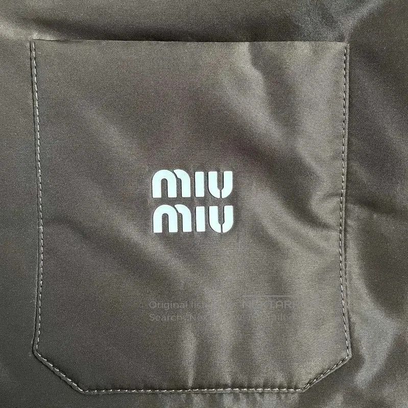Miu Miu Miu Miu Brown Recycled Fiber Women's Down Jacket . Size M / US 6-8 / IT 42-44 - 3 Thumbnail
