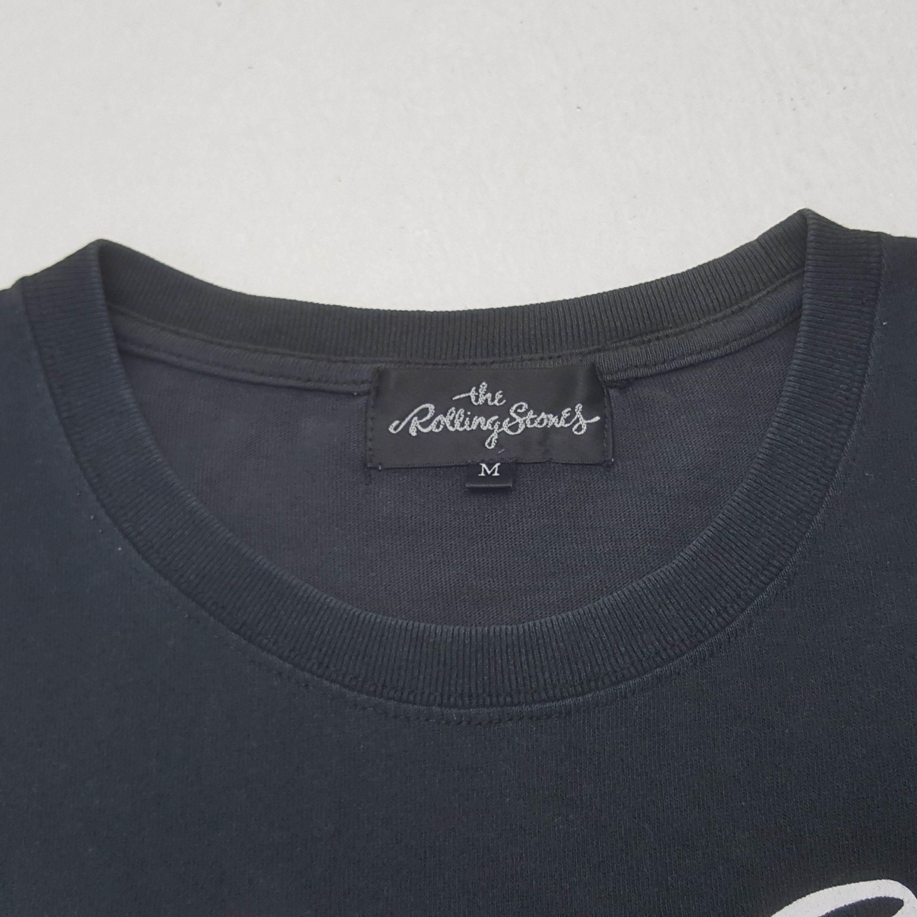 The Rolling Stones Vintage The Rolling Stones Camo Logo Rock Band Tshirt RR26 Size US S / EU 44-46 / 1 - 5 Thumbnail
