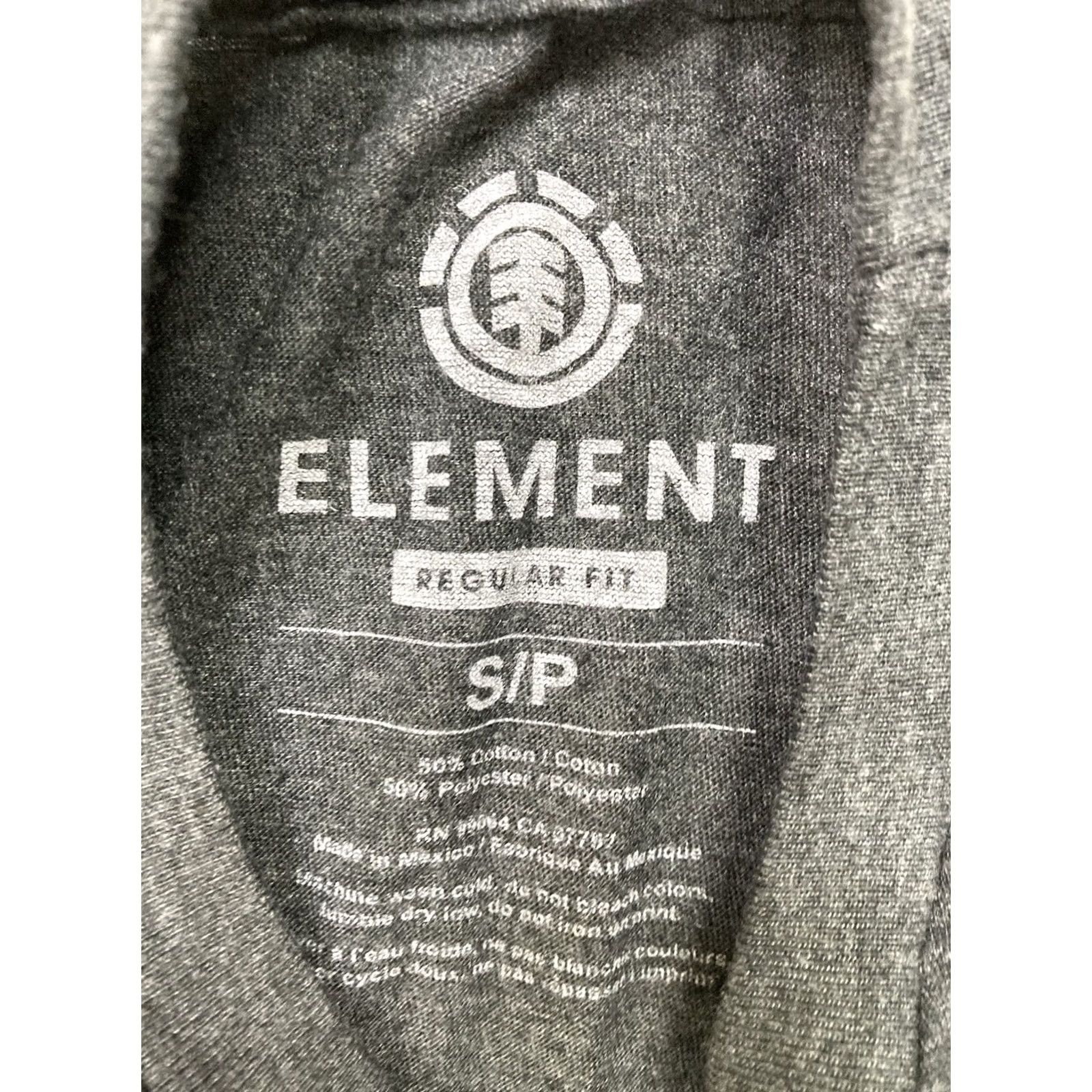 Element Element Graphic T-shirt Men S Gray Short Sleeve Logo Camouflage Crew Neck Shirt Size US S / EU 44-46 / 1 - 4 Thumbnail